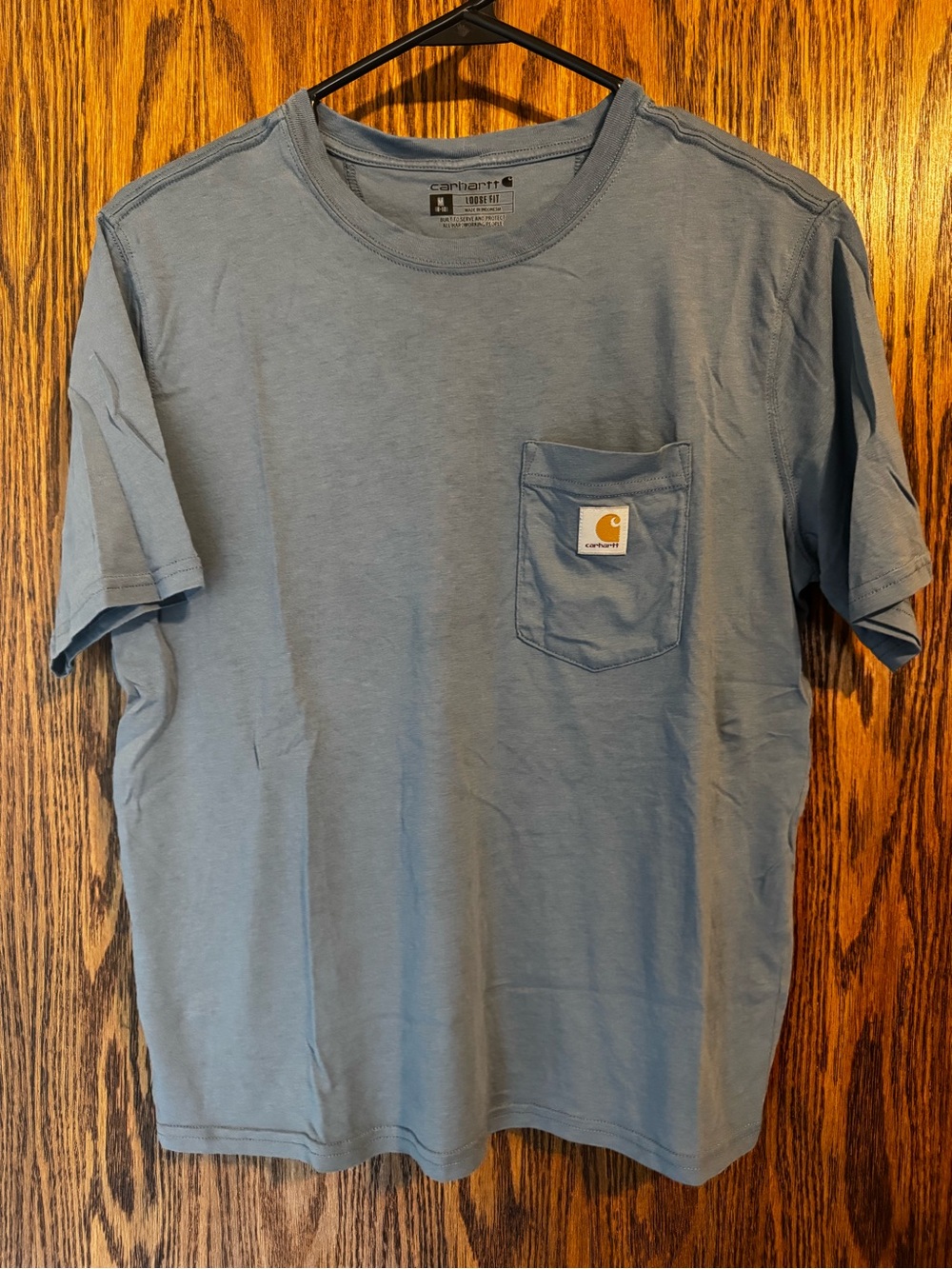 Carhartt Short-Sleeve Pocket Tee in Slate Blue